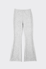 Bell bottom trousers grey