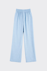 High-waist wide Leg trousers blue