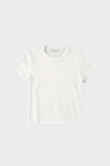 Basic short sleeve T-shirt white