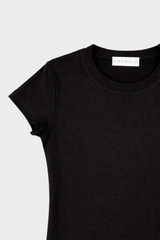 Basic short sleeve T-shirt black