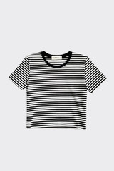 Striped short sleeve T-shirt