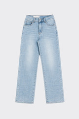 Straight jeans with studs and stars