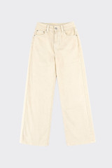 S21 Wide Leg Jeans light yellow