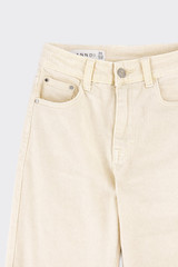 S21 Wide Leg Jeans light yellow