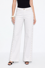 jeans with studs front and sides