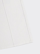 Flared jeans with stitching detail