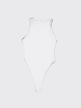 Wide-strap bodysuit White