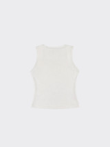 Tank corset top white