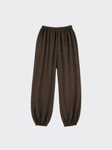 Fluid Harem Pants Brown