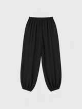 Fluid Harem Pants Black
