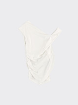 Ruched tank top