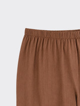 Wide-leg trousers brown