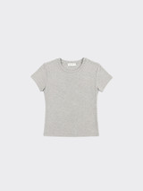 Basic short sleeve T-shirt Grey