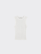 Basic tank top white