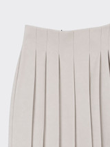 Pleated harem pants beige