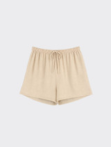 Rustic shorts beige