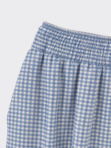 Balloon skirt culottes blue