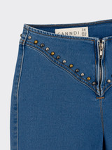 Studded waist shorts