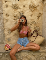 S21 short low waist blue