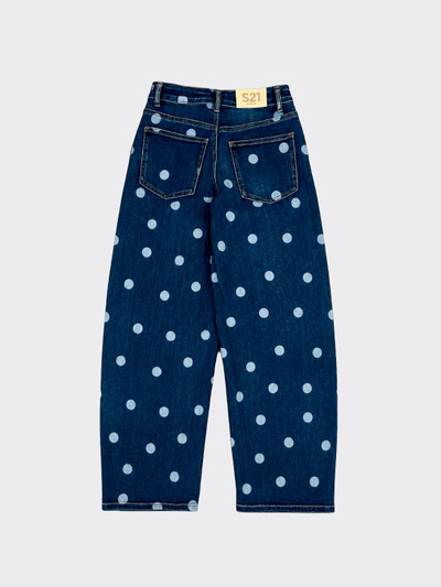 Polka dot balloon pants