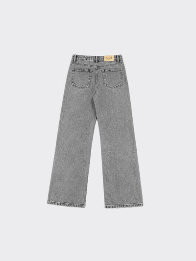 Sparkly straight fit jeans black