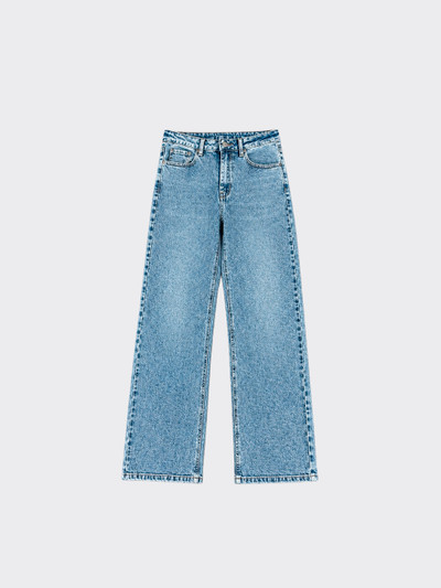Sparkly straight fit jeans blue