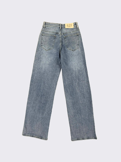 S21 straight wide-leg jeans
