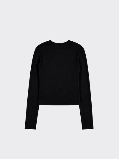 Basic long-sleeved t-shirt Black