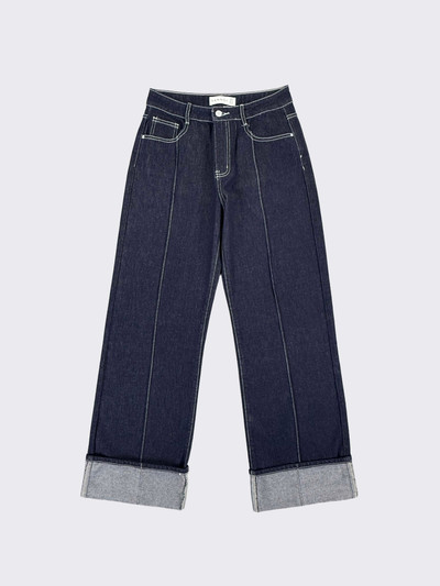S21 straight wide leg jeans