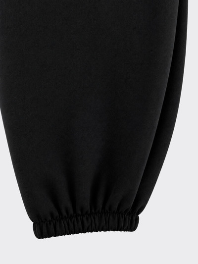 Pleated dress harem pants Black
