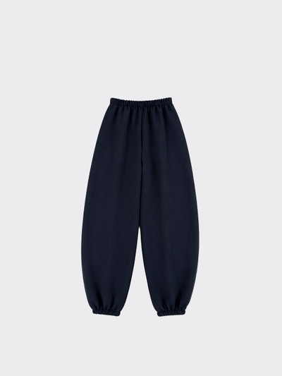 Pleated dress harem pants Dark blue