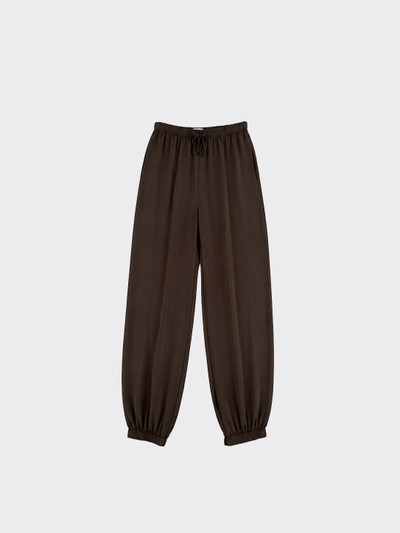 Satin harem pants Brown