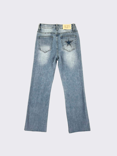 S21  straight wide leg