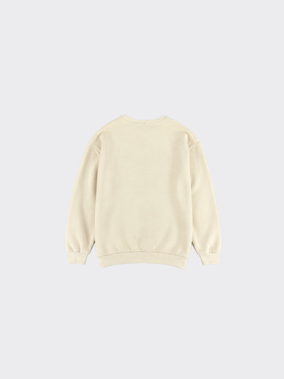 Hamptons embroidered sweatshirt beige