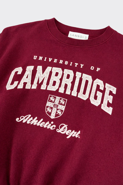 Sweatshirt with embroidery