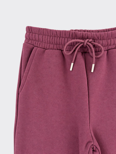 Barrel jogger pants burgundy