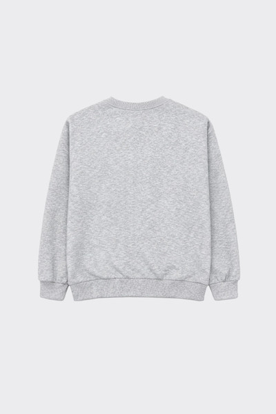 Embroidered puppy sweatshirt