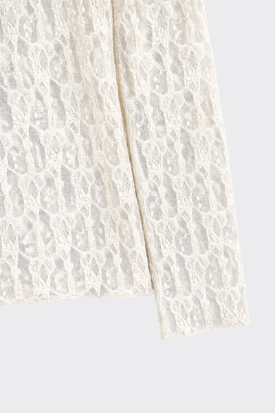 Long sleeve lace t-shirt