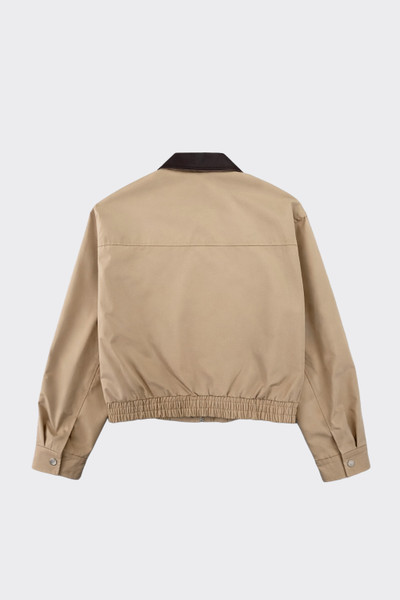 Bomber jacket with patch pockets