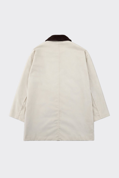 Contrast medium parka beige