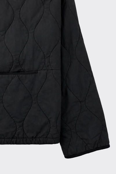 Puffer jacket front pockets