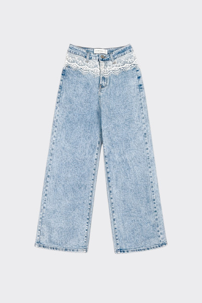 S21 wide leg with lace detail