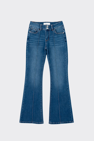 S21 low waist flared with seams-detail