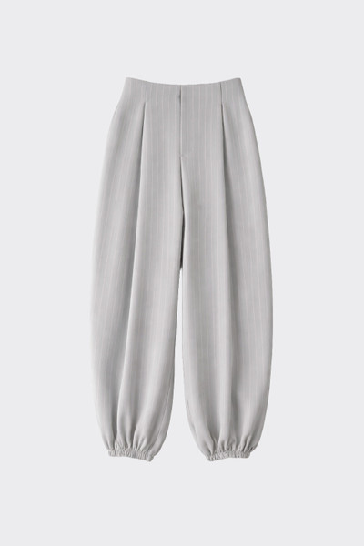 Striped Harem Pants Grey