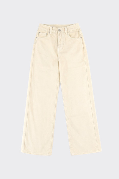 S21 Wide Leg Jeans light yellow