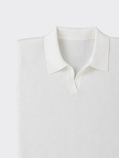 White polo tshirt with pads