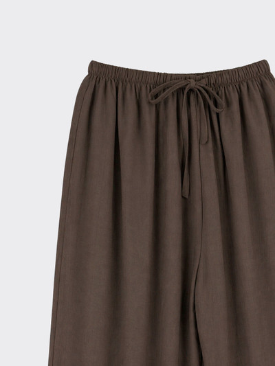 Fluid Harem Pants Brown