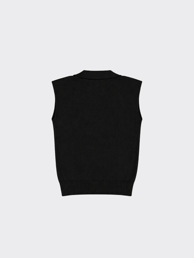 Black polo tshirt with pads