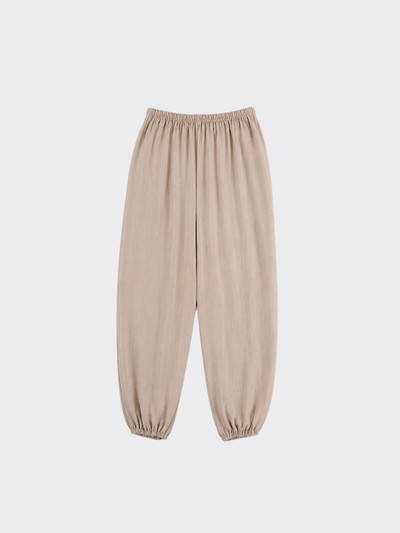 Fluid Harem Pants Taupe