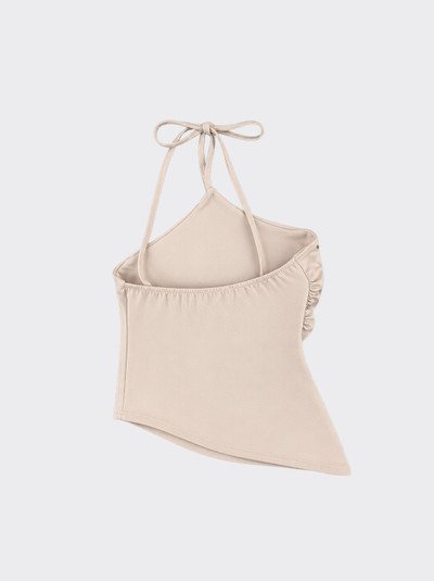 Studded top beige
